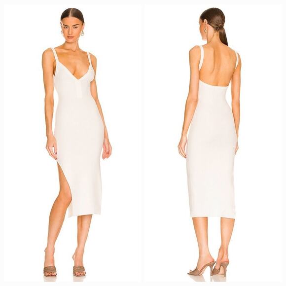 LPA Blythe Dress in Ivory Medium - Picture 1 of 16